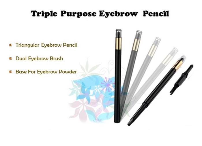 Triple Purpose Eyebrow Pencil Packaging Design